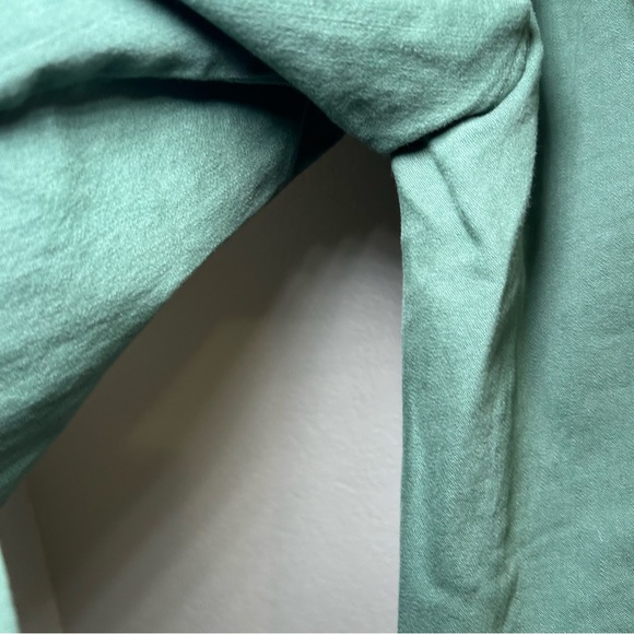 Madewell Olive Green Emmet Wide Leg Crop Pants Women’s 28 tall - Picture 7 of 11